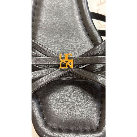 ULLA JOHNSON  Althea Cage Slide Shoes in Black NWB Size 40 - Picture 8 of 9